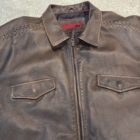 MBX genuine Leather jacket